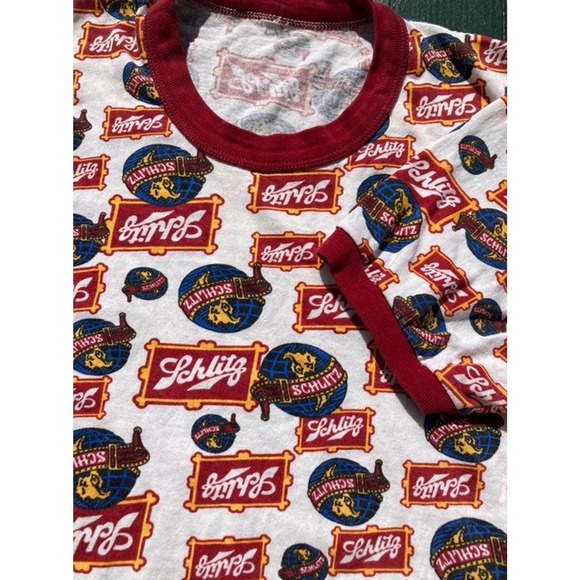 Vintage 70s Schlitz Beer Promo Tee - Picture 2 of 4